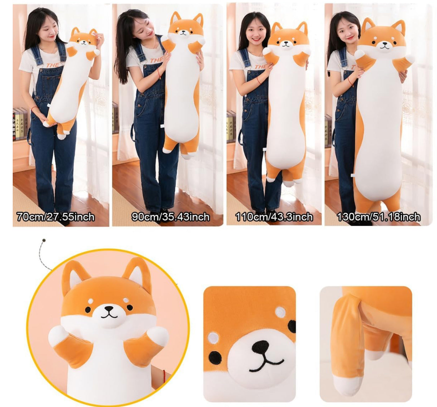 Super Soft Shiba Inu Plush Doll