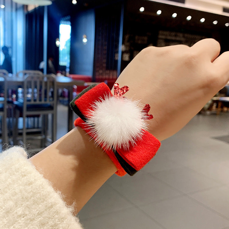 Christmas Plush Bracelets