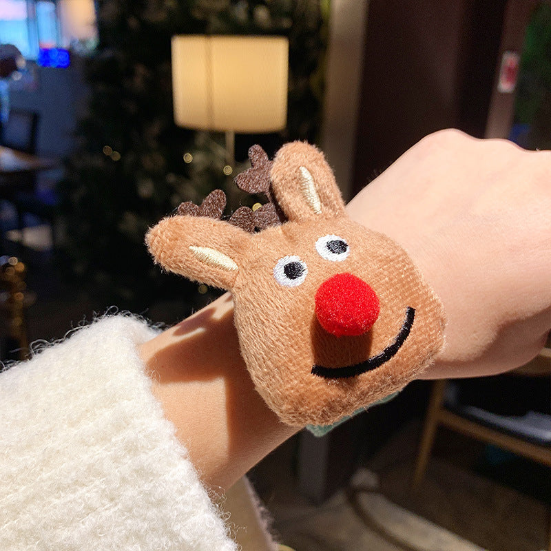 Christmas Plush Bracelets