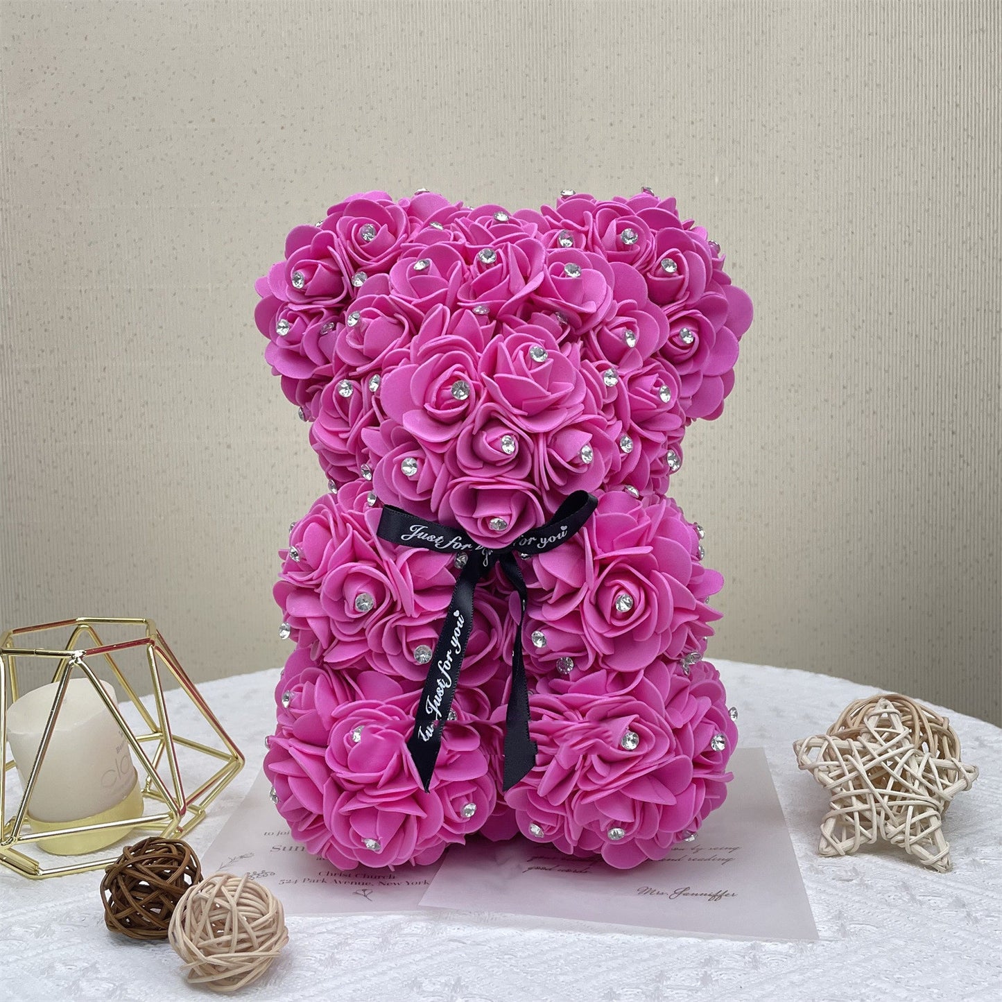 LED Eternal Flower Bears