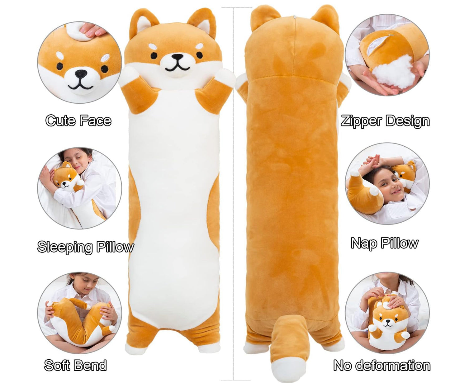 Super Soft Shiba Inu Plush Doll