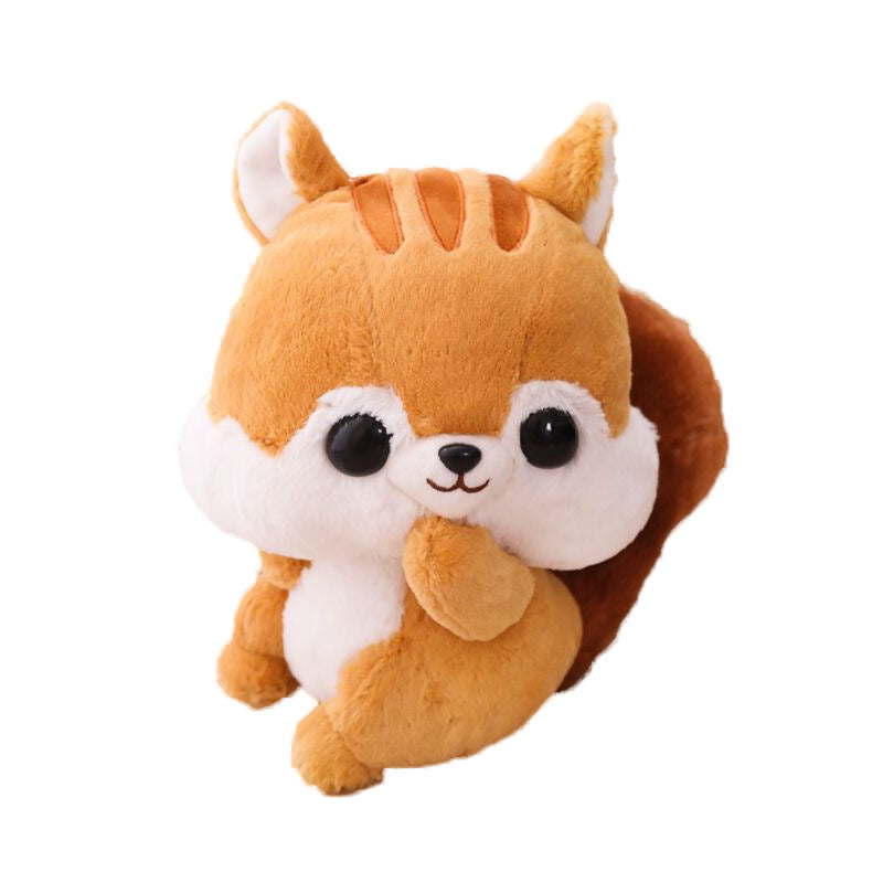 Super Cute Long-Tailed Squirrel Plush